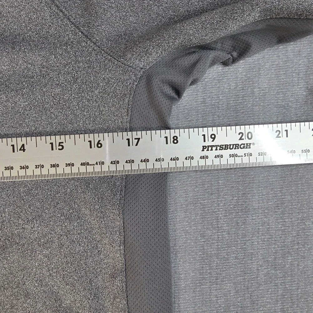 NWT Under Armour ColdGear Fitted Mock Base Layer Women's Large Charcoal Shirt - Picture 8 of 15
